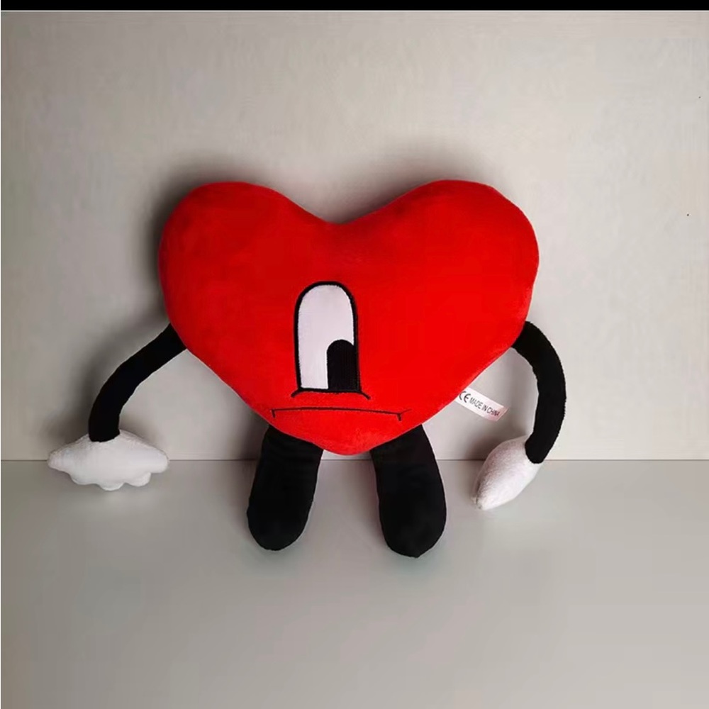 Sad red heart